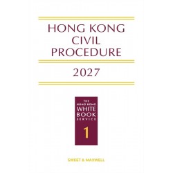 NEW!!! Hong Kong Civil Procedure 2027 (The White Book)